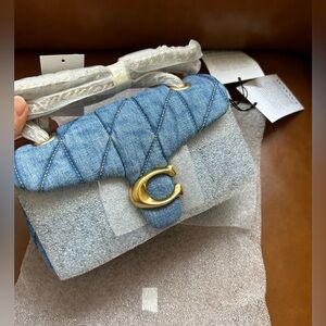 Coach Denim Tabby Shoulder Bag 20